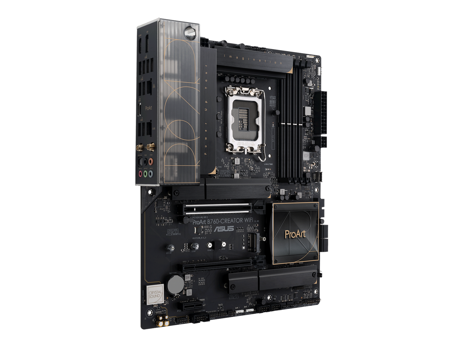 ASUS ProArt B760-CREATOR WIFI Mainboard - Intel B760 - Intel LGA1700 socket - DDR5 RAM - ATX