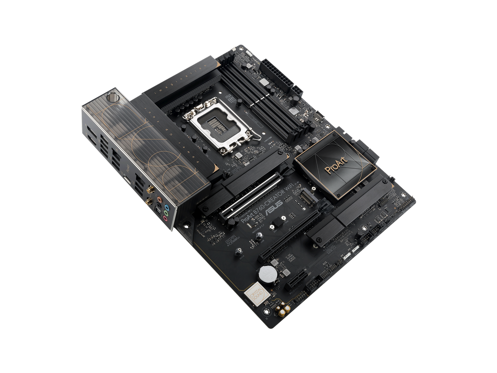 ASUS ProArt B760-CREATOR WIFI Mainboard - Intel B760 - Intel LGA1700 socket - DDR5 RAM - ATX