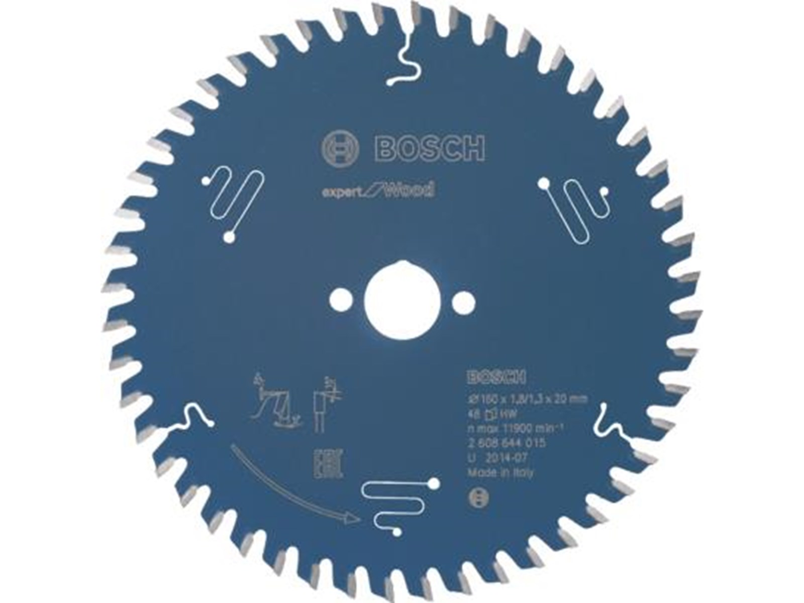 Bosch EXPERT FOR WOOD CIRCULAR SAW BLADE FOR HANDHELD CIRCULAR SAWS