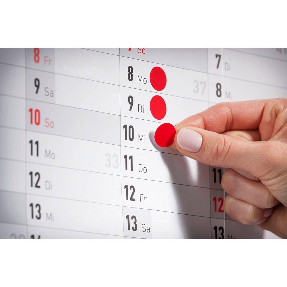 AVERY Zweckform Klebepunkte 3142 blau Ø 12,0 mm - 270 Stück