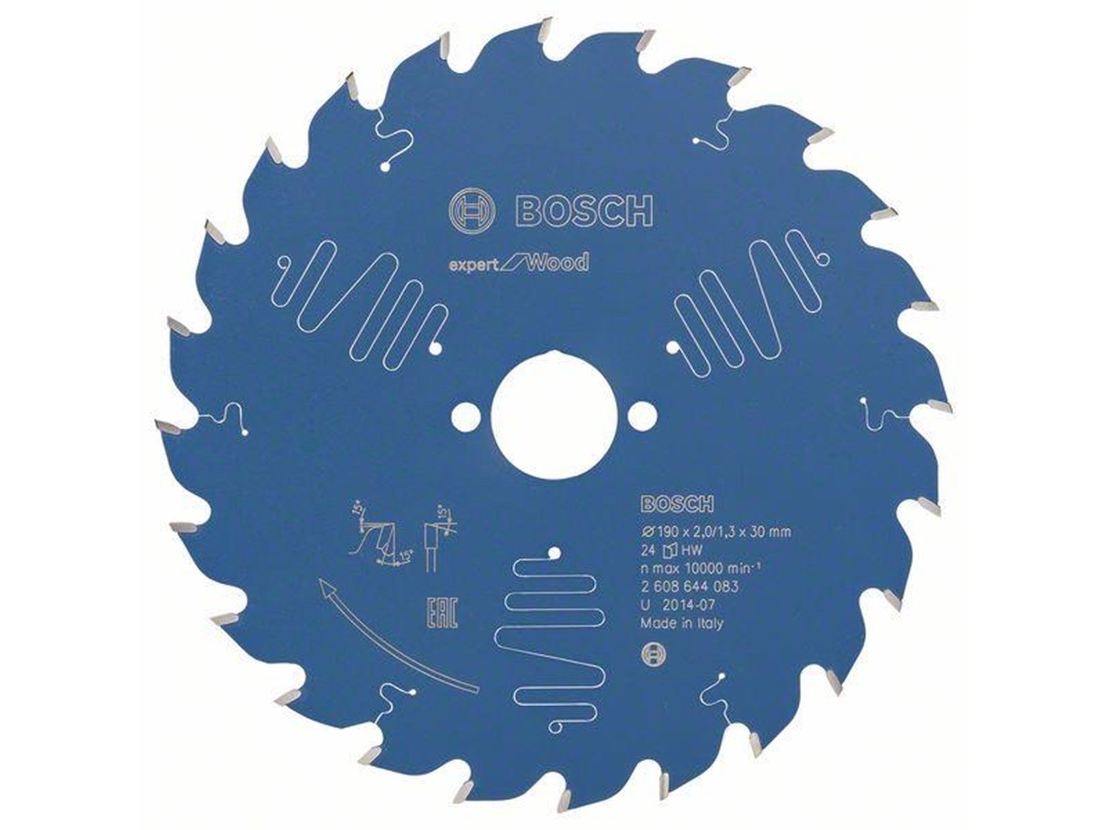 Bosch EXPERT FOR WOOD CIRCULAR SAW BLADE FOR CIRCULAR TABLE SAWS