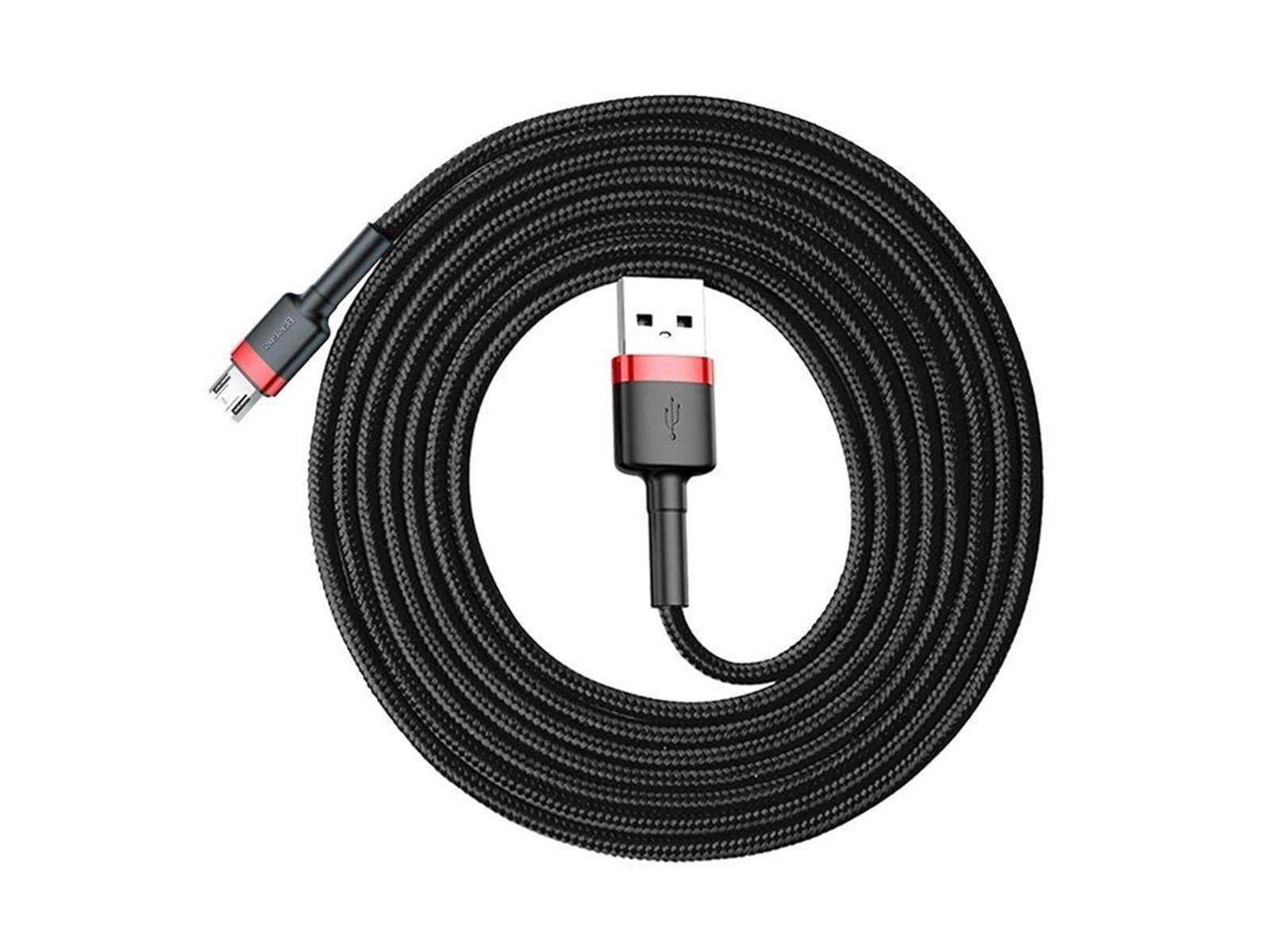 Baseus Cafule Micro USB cable 1.5A 2m (Red+Black)