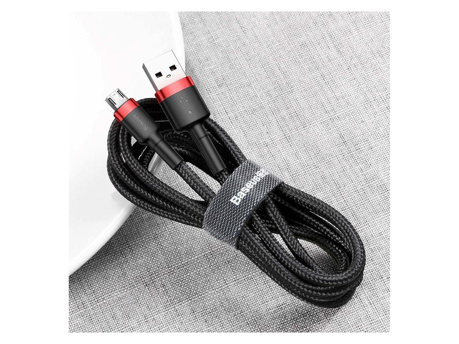 Baseus Cafule Micro USB cable 1.5A 2m (Red+Black)