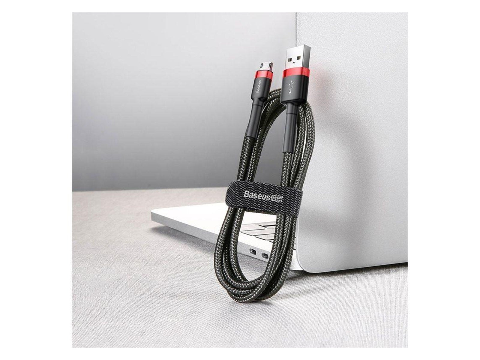Baseus Cafule Micro USB cable 1.5A 2m (Red+Black)