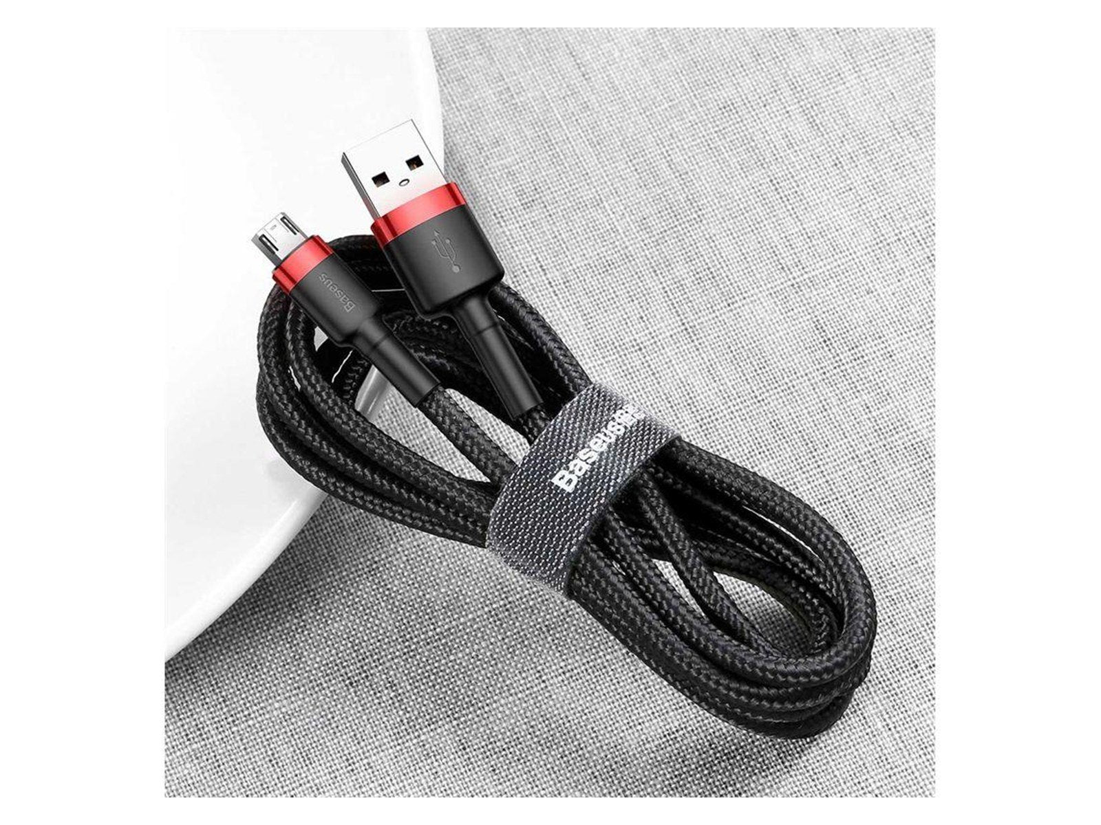 Baseus Cafule Micro USB cable 1.5A 2m (Red+Black)