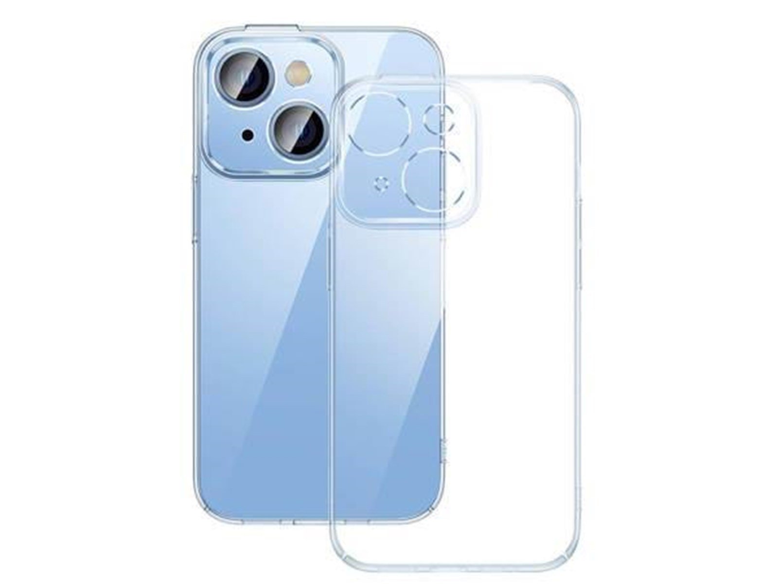 Baseus Crystal Transparent Case and Tempered Glass