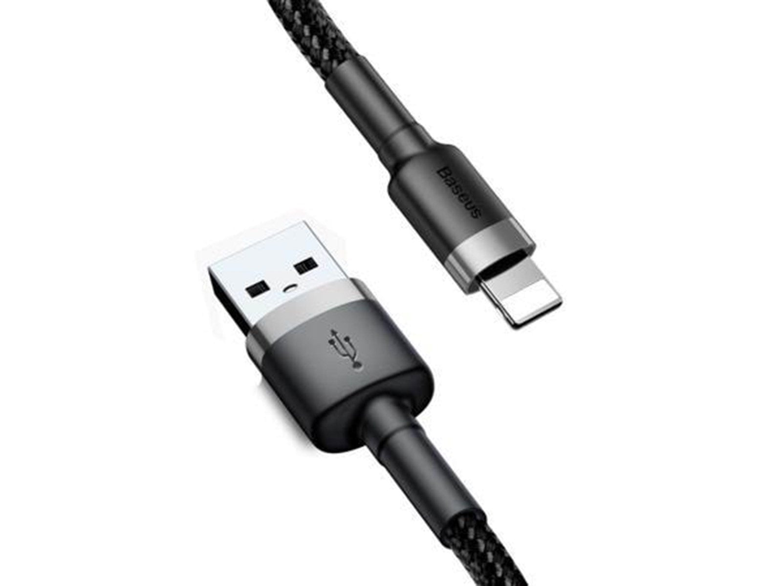 Baseus Cafule USB Lightning Cable 2.4A 0.5m (Gray+Black)