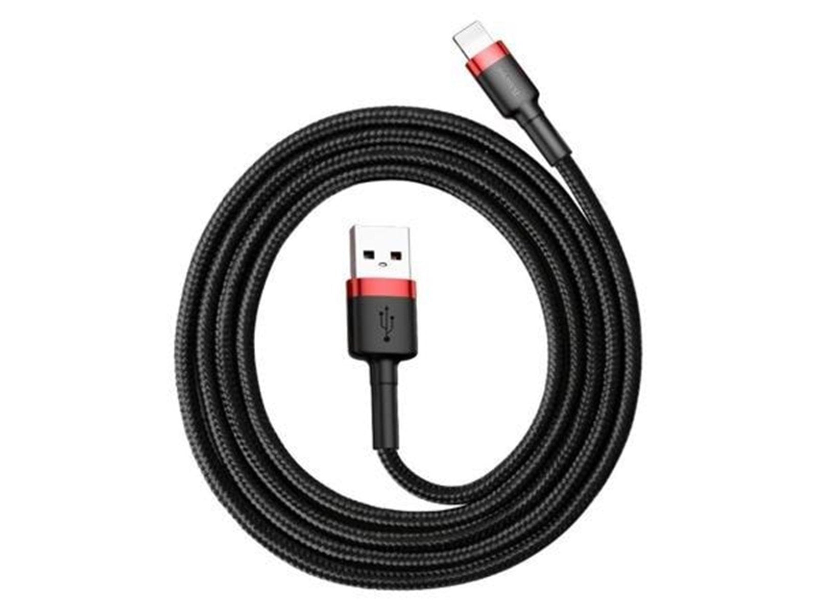 Baseus Cafule Cable USB Lightning 2A 3m (Black+Red)