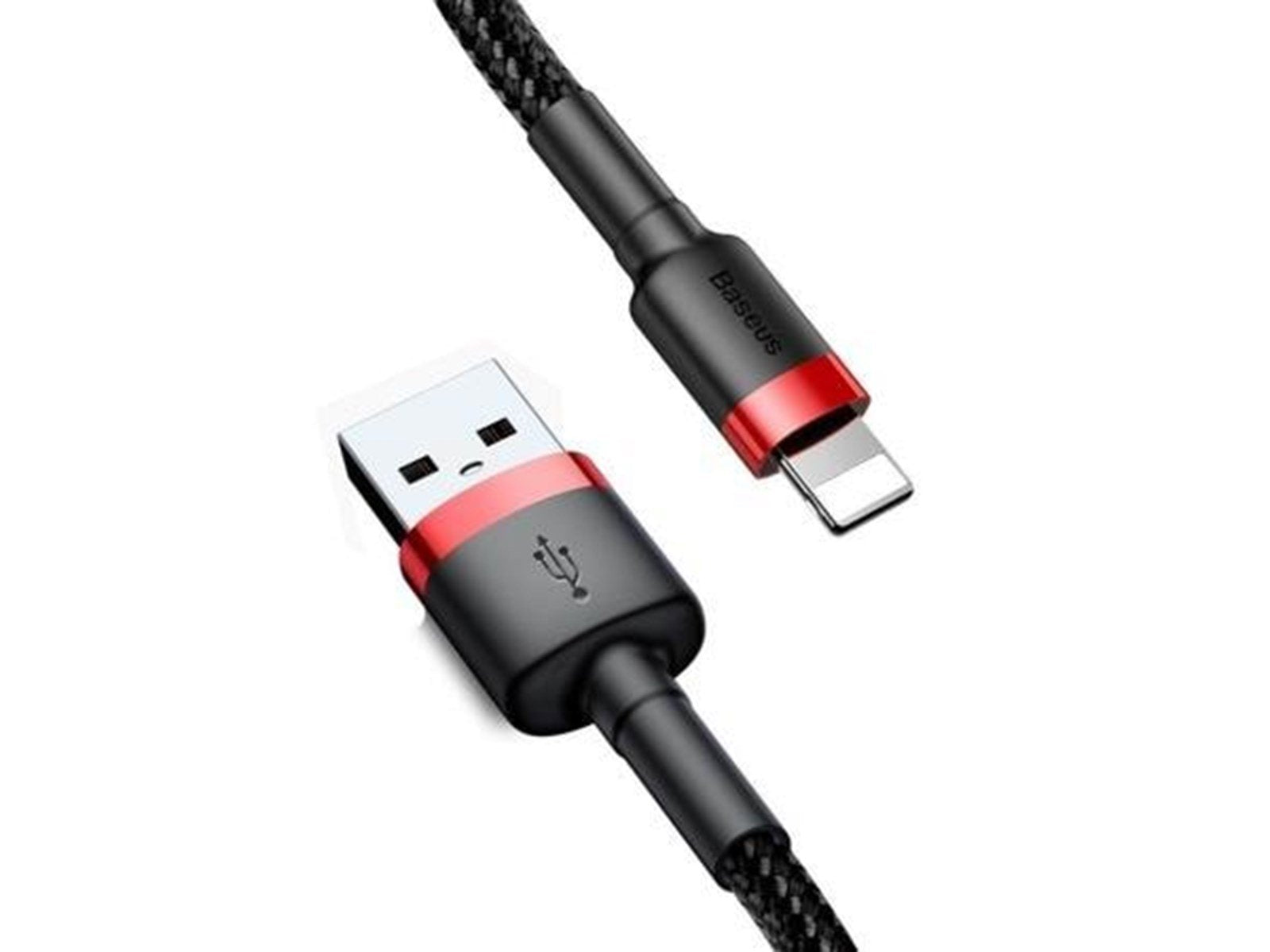 Baseus Cafule Cable USB Lightning 2A 3m (Black+Red)