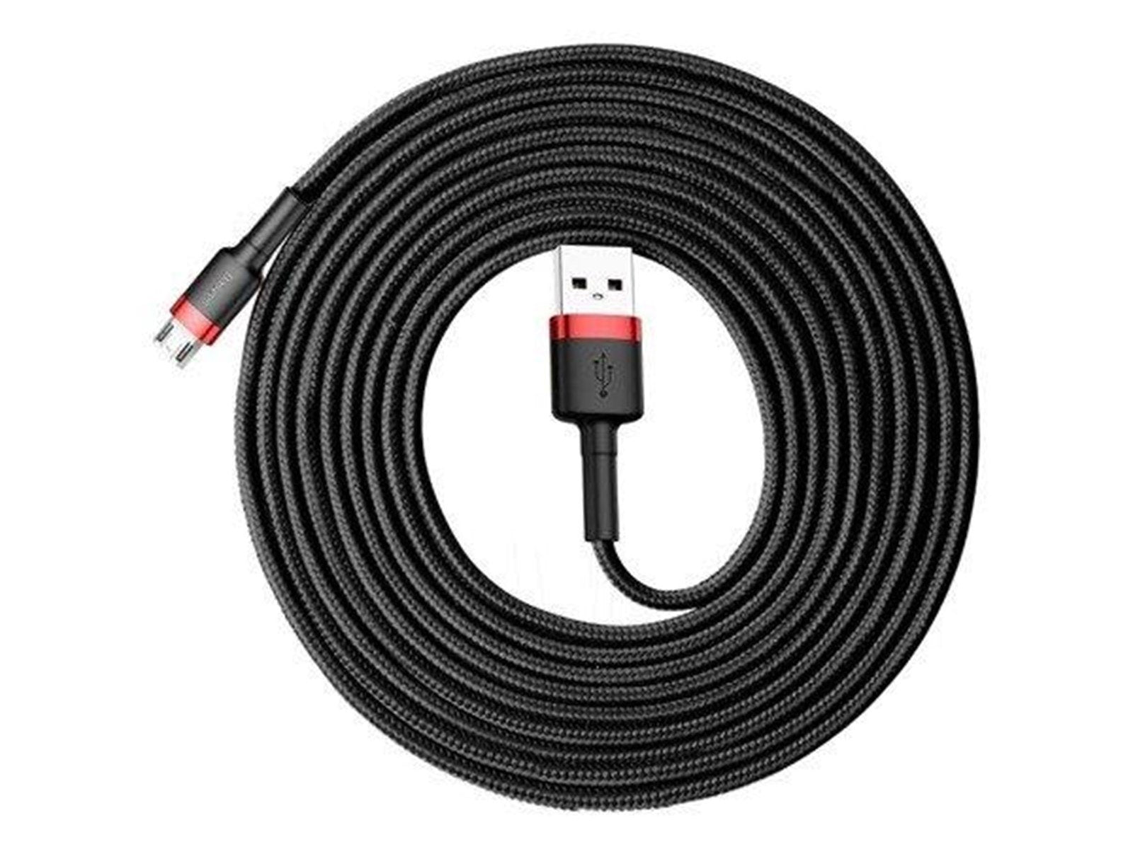 Baseus Cafule Micro USB Cable 2A 3m (Black+Red)