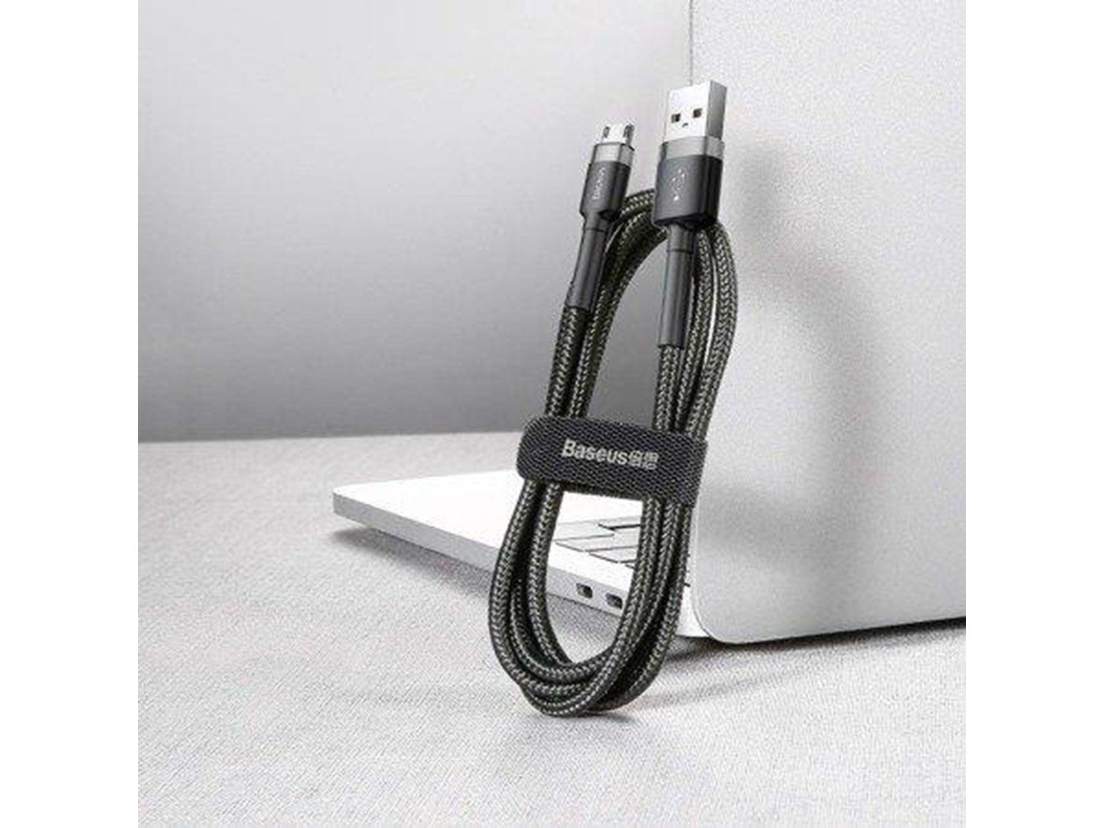 Baseus Cafule Cable USB For Micro 2A 3m Gray+Black