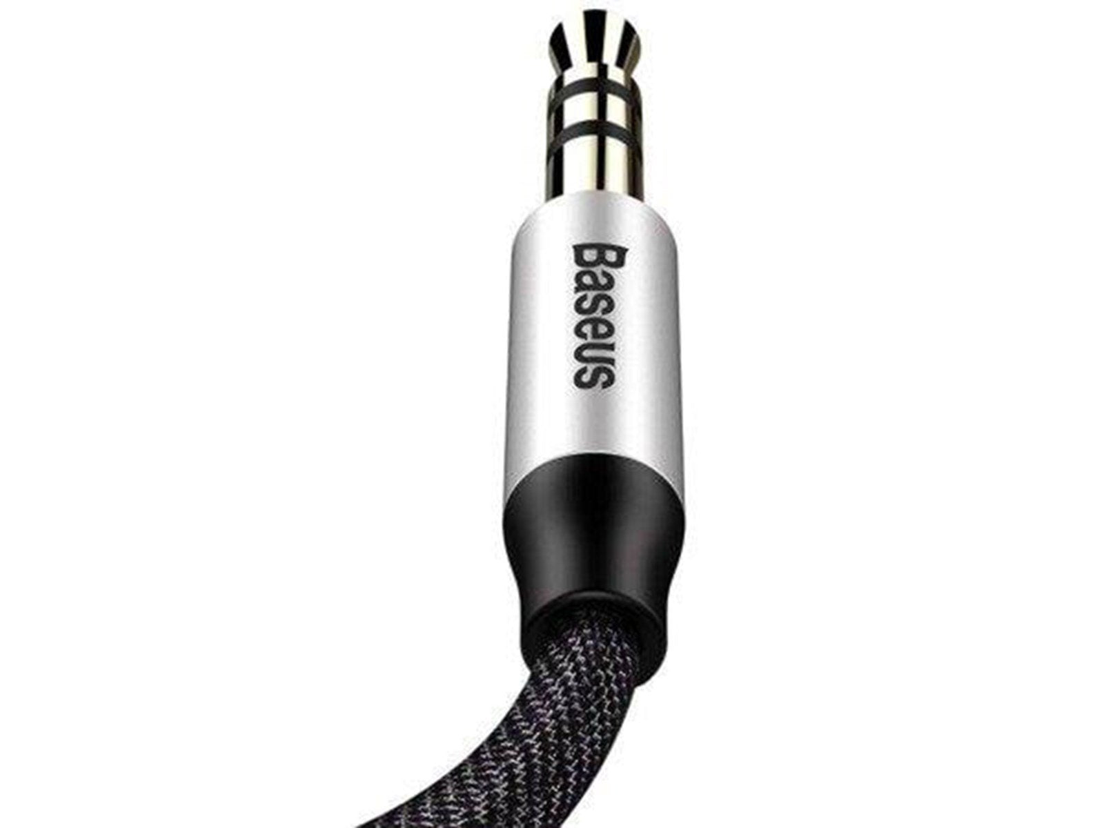 Baseus Yiven Audio Cable Cable 3.5 male Audio M30 1.5M Silver+ Black
