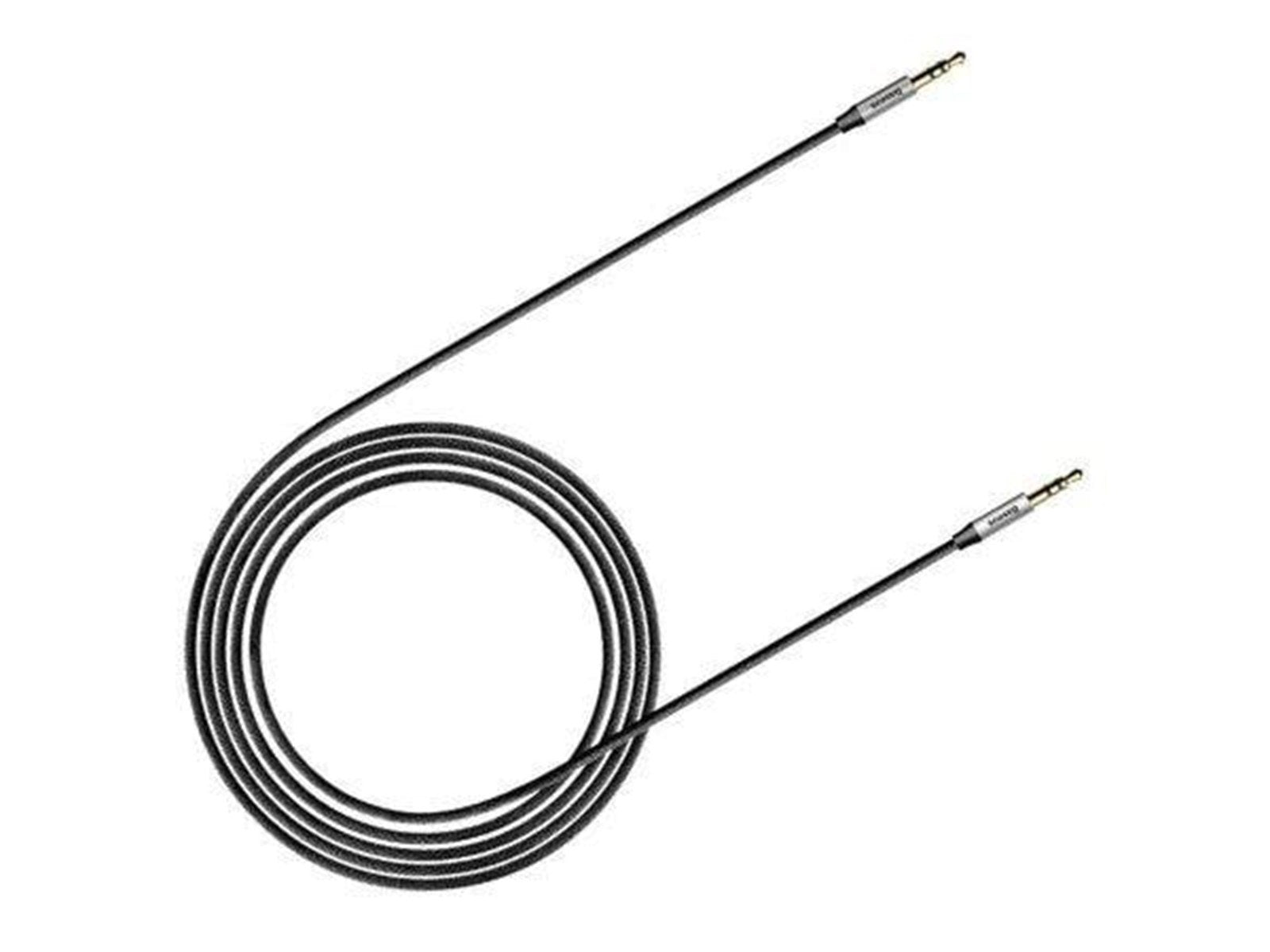 Baseus Yiven Audio Cable Cable 3.5 male Audio M30 1.5M Silver+ Black