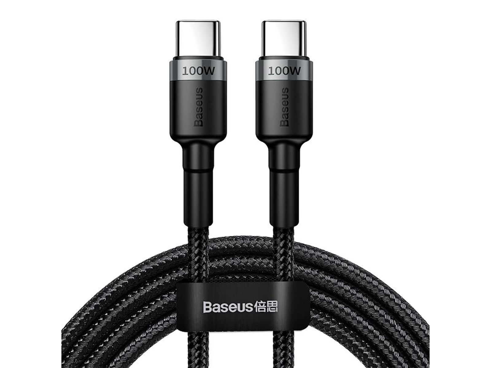 Baseus Cafule PD2.0 100W flash charging USB For Type-C cable (20V 5A)2m Gray+Black