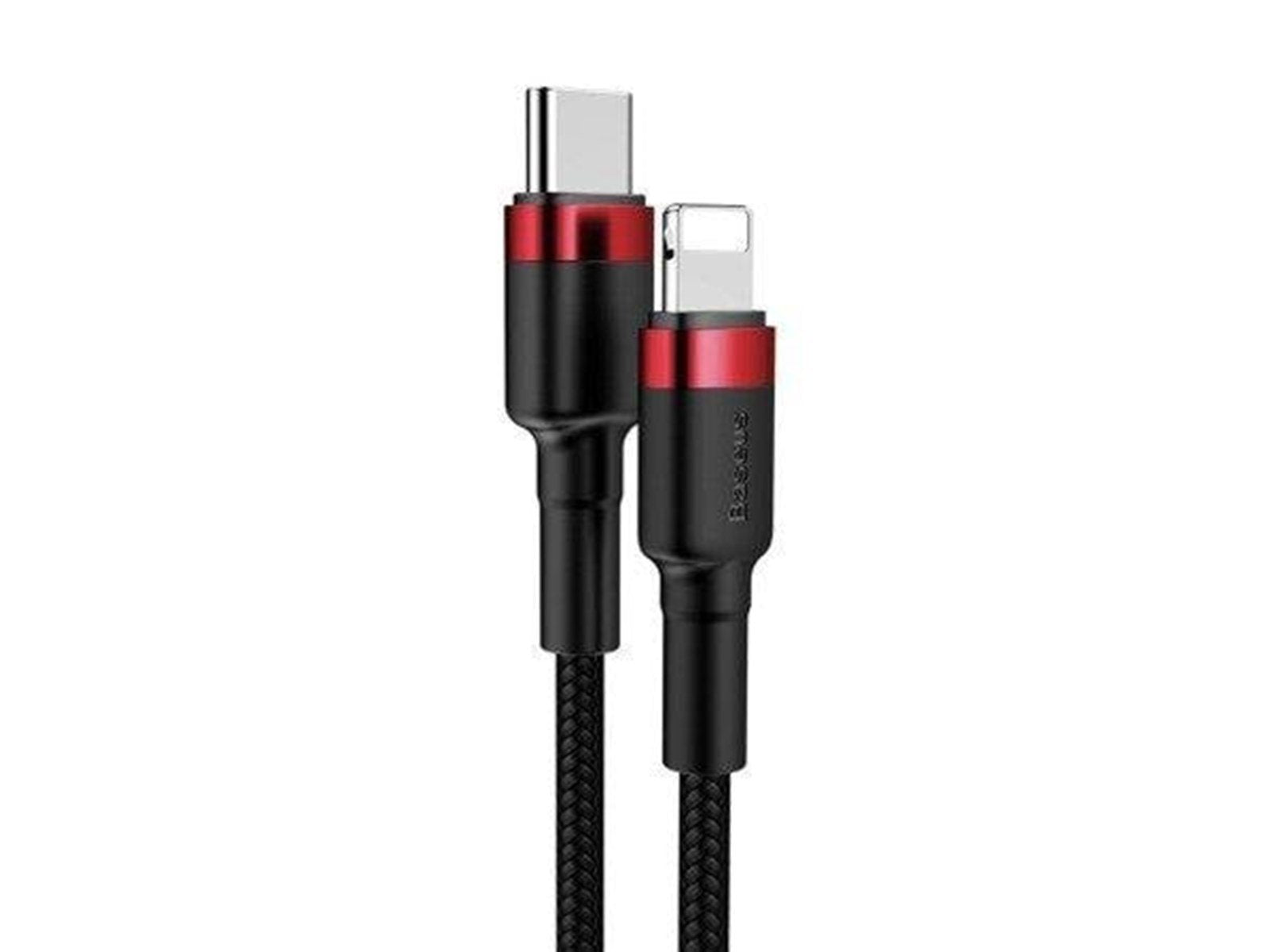 Baseus Cafule Cable Type-C to iP PD 18W 1m Red+Black