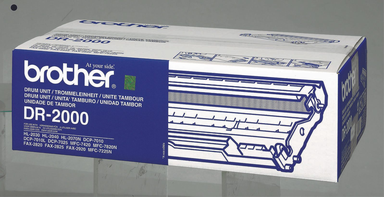 Brother Original DR2000 Trommeleinheit 12.000 Seiten (DR-2000)