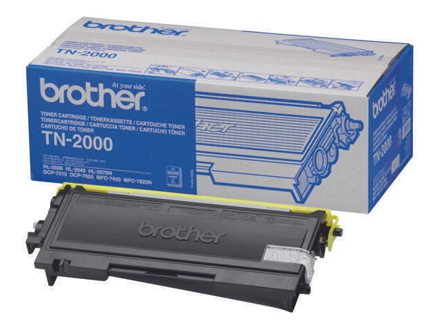 Brother Original TN2000 Toner schwarz 2.500 Seiten (TN-2000)
