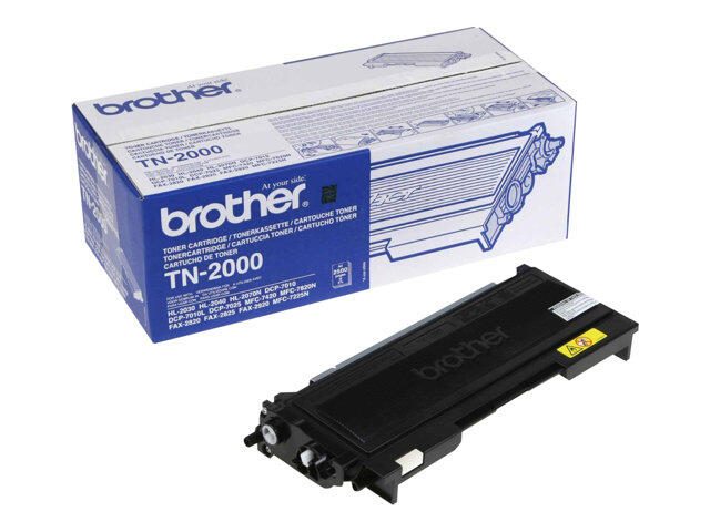 Brother Original TN2000 Toner schwarz 2.500 Seiten (TN-2000)