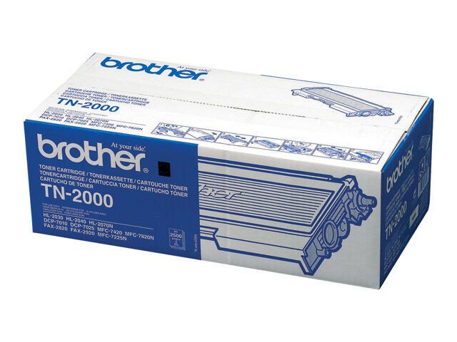 Brother Original TN2000 Toner schwarz 2.500 Seiten (TN-2000)