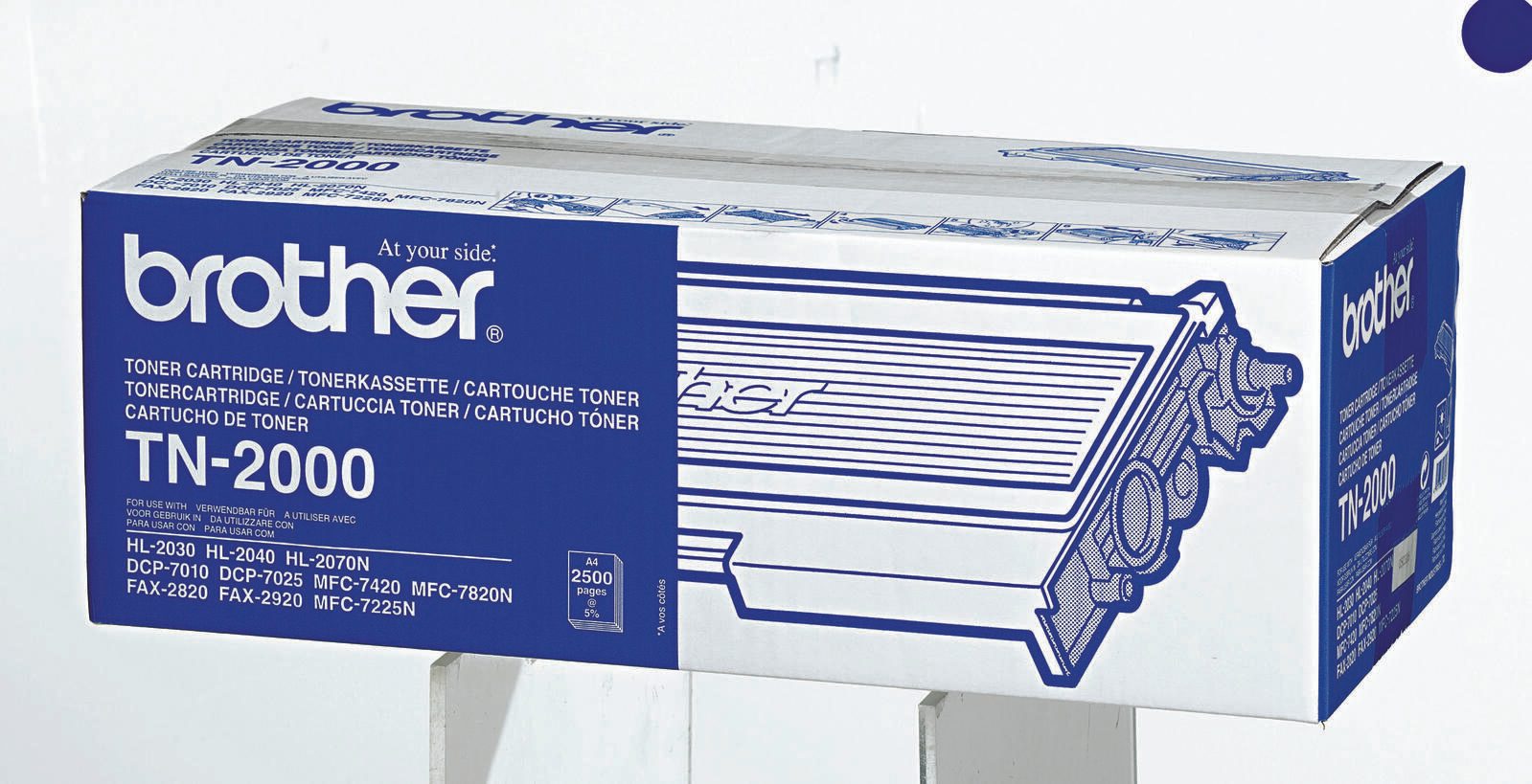 Brother Original TN2000 Toner schwarz 2.500 Seiten (TN-2000)