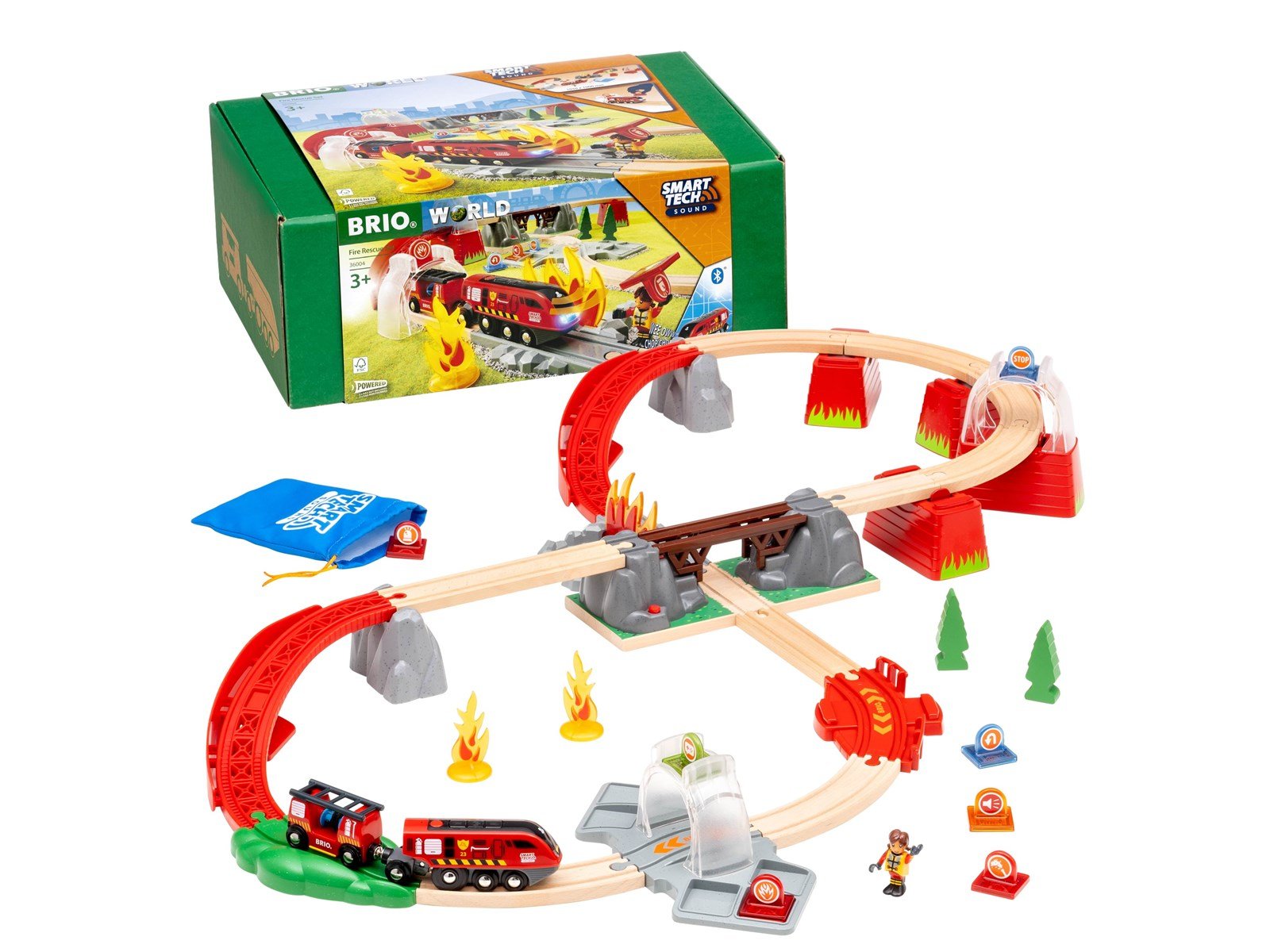 Brio Fire Rescue Set (Smart Tech Sound)