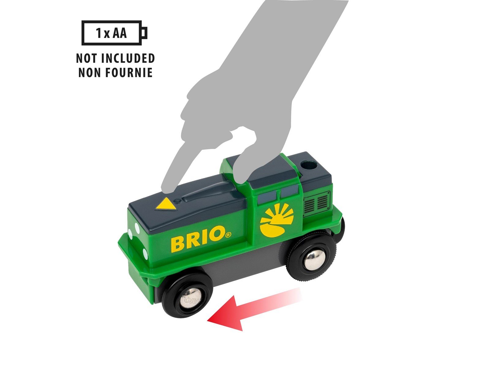 Brio Farm Battery Train