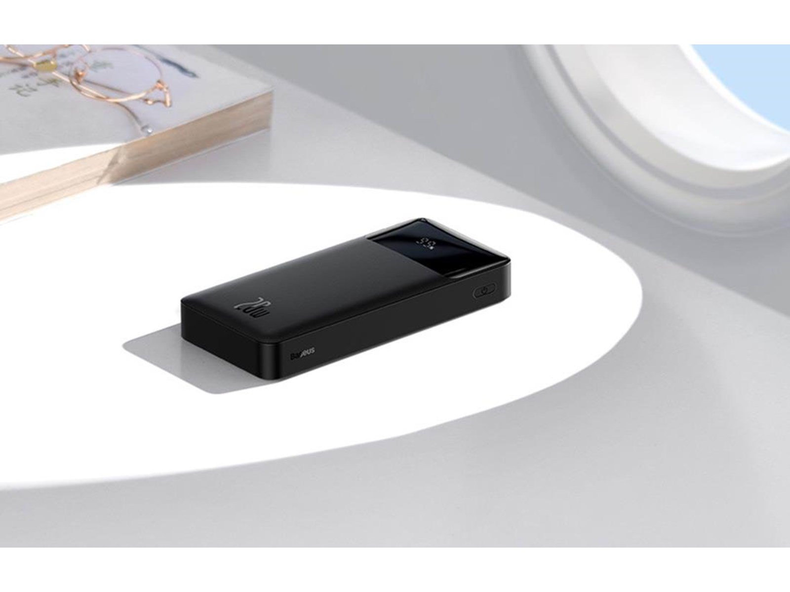 Baseus Bipow 15W Powerbank (Akku) - schwarz - 30000 mAh