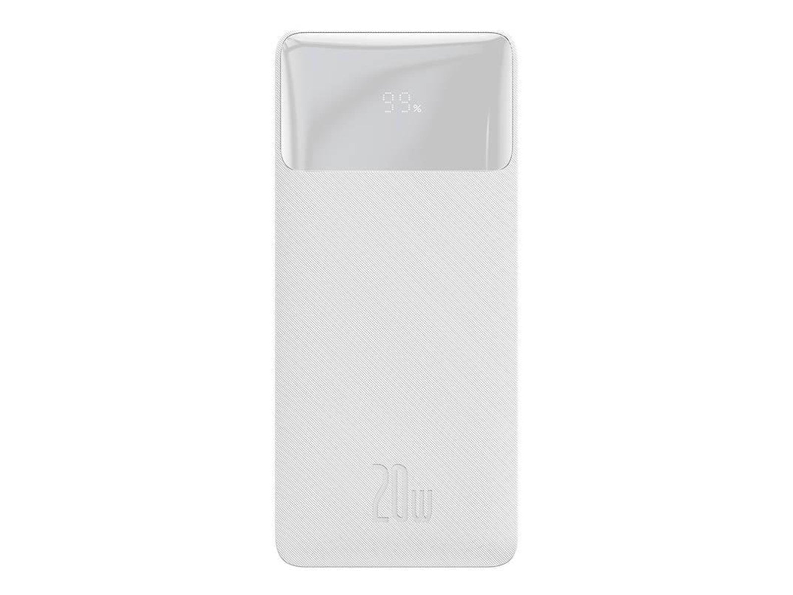 Baseus Bipow Powerbank (Akku) - Weiß - 30000 mAh