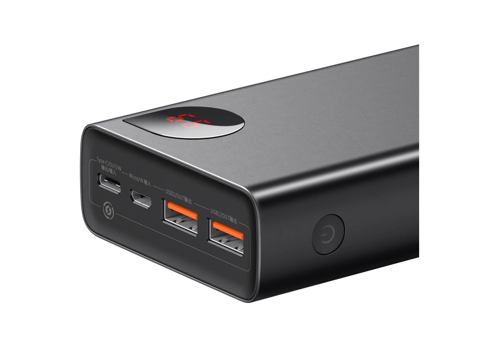 Baseus Adaman Metal Powerbank (Akku) - 20000 mAh