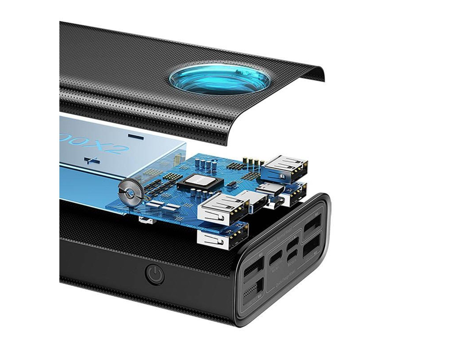 Baseus Amblight Powerbank (Akku) - schwarz - 30000 mAh