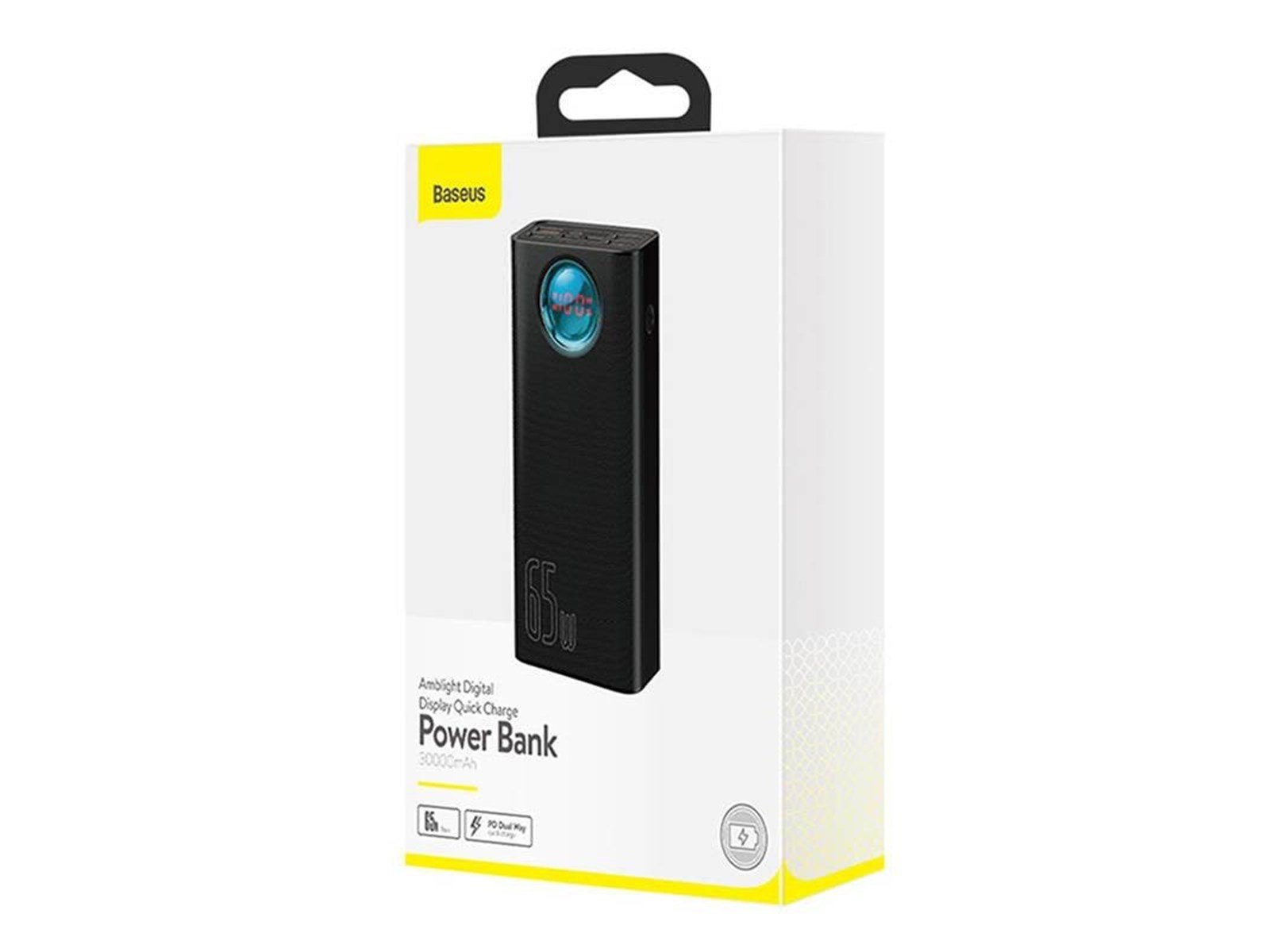 Baseus Amblight Powerbank (Akku) - schwarz - 30000 mAh