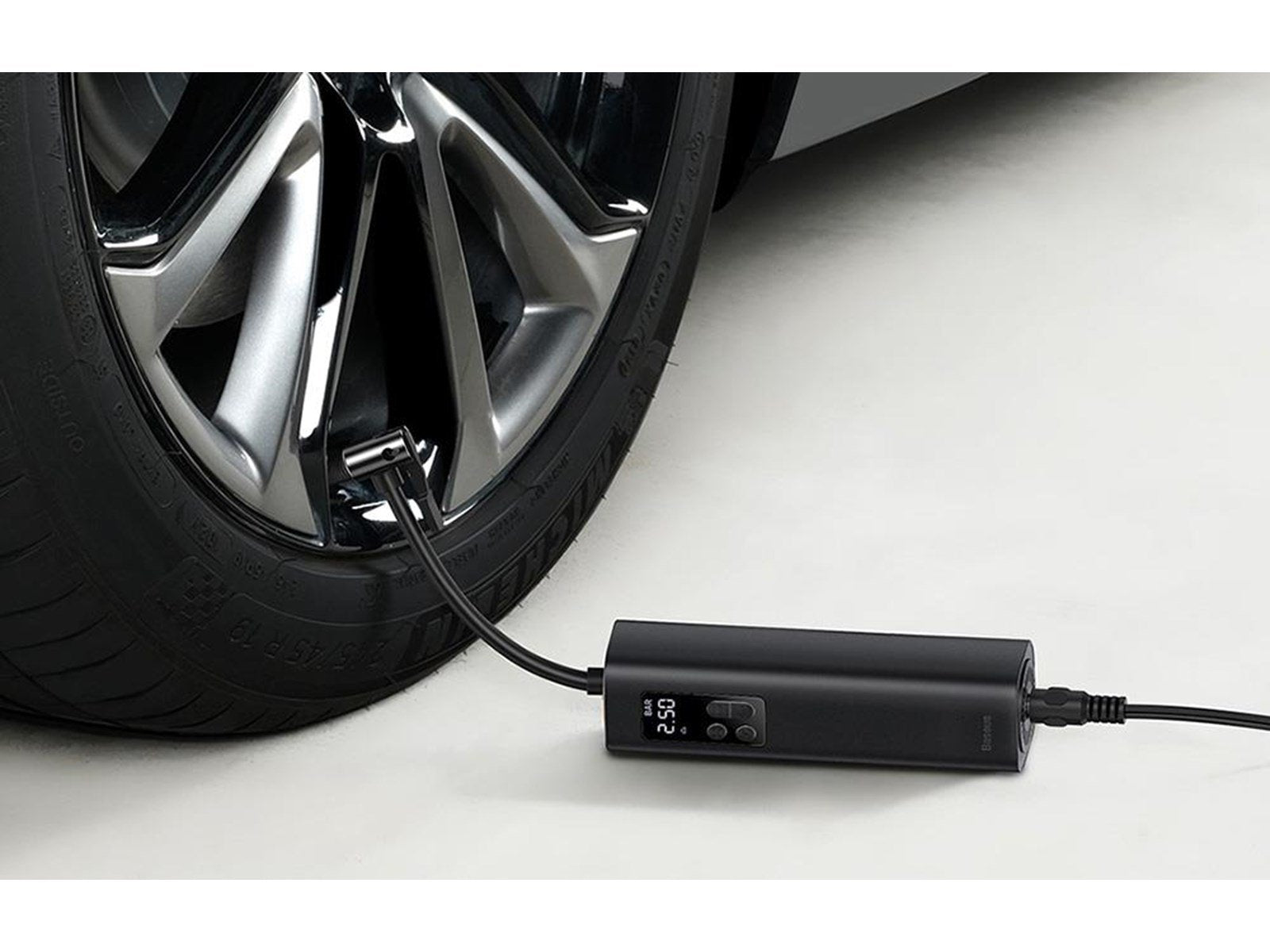 Baseus Mini car compressor (black)