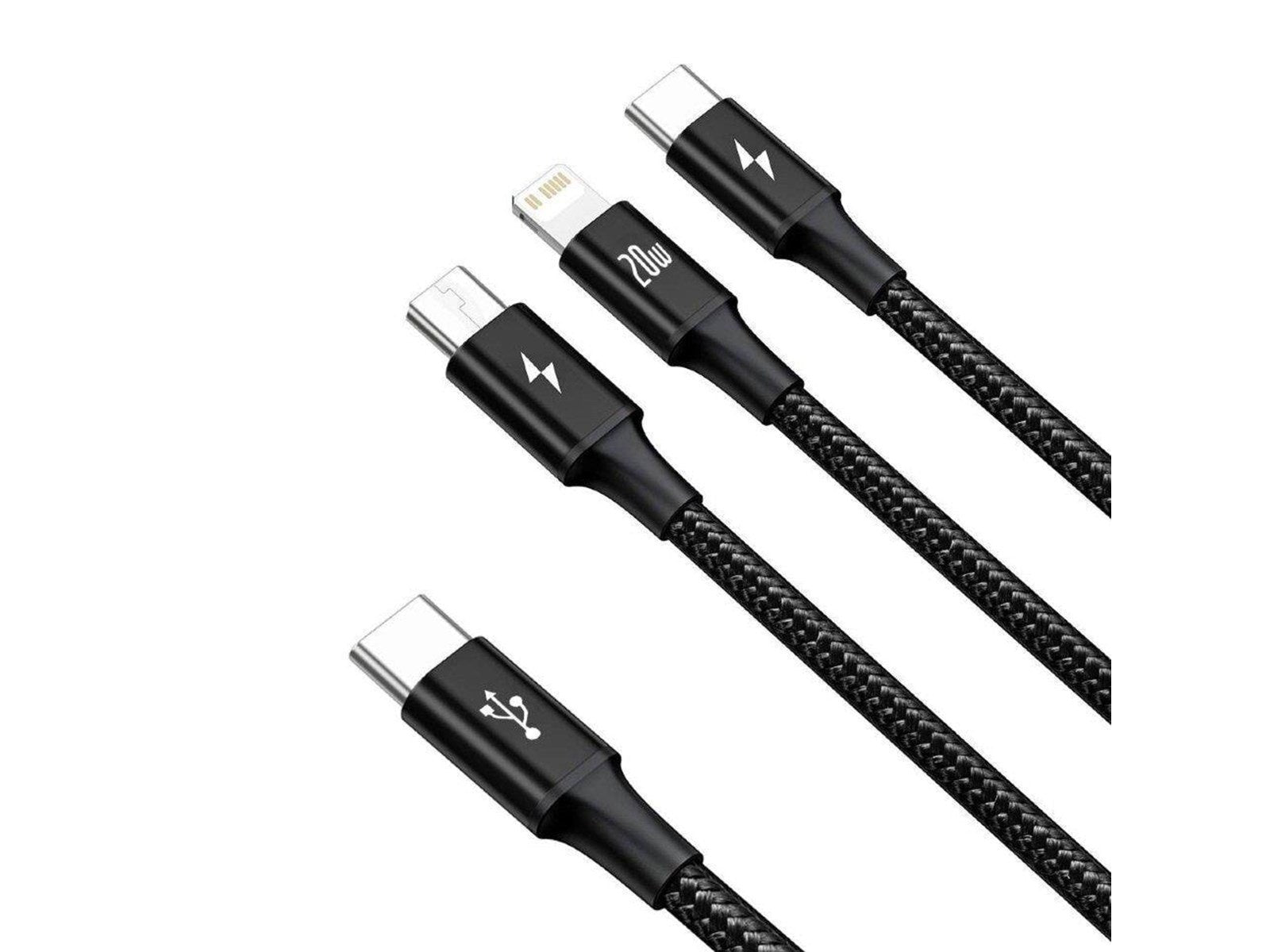 Baseus Rapid 3-in-1 USB cable