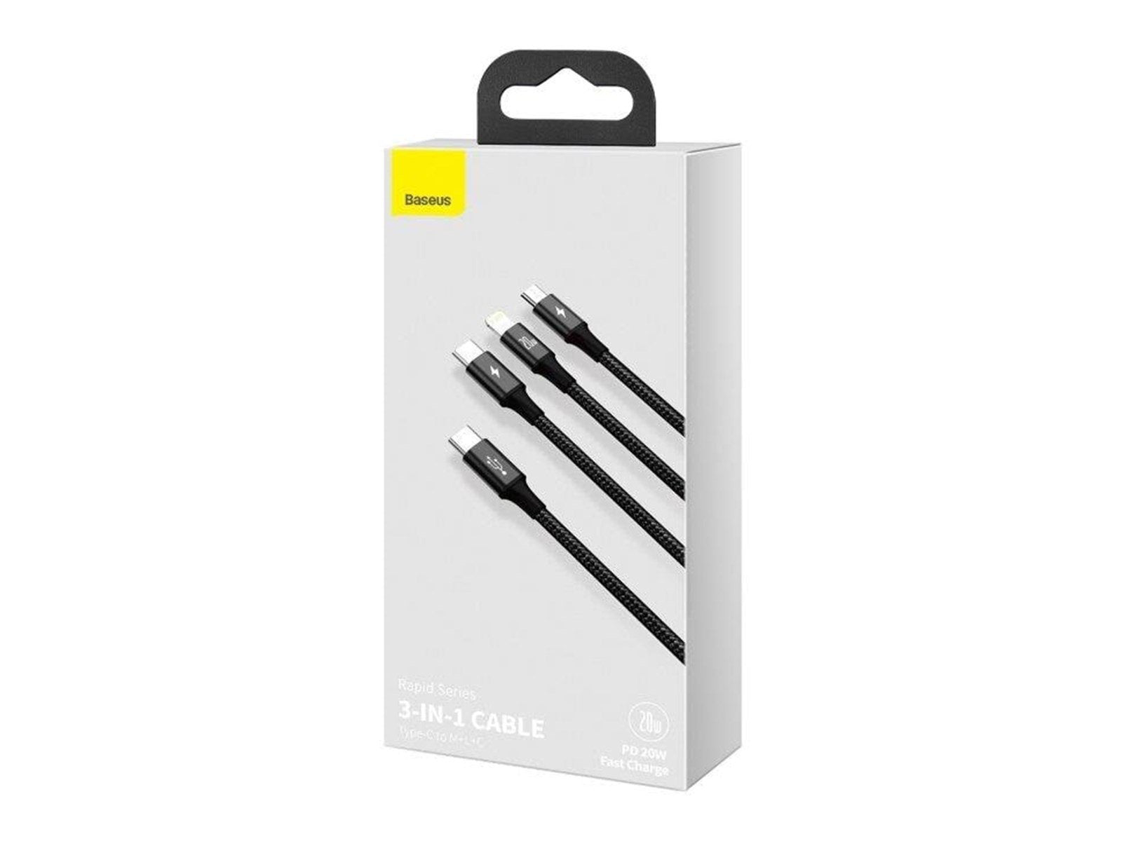 Baseus Rapid 3-in-1 USB cable