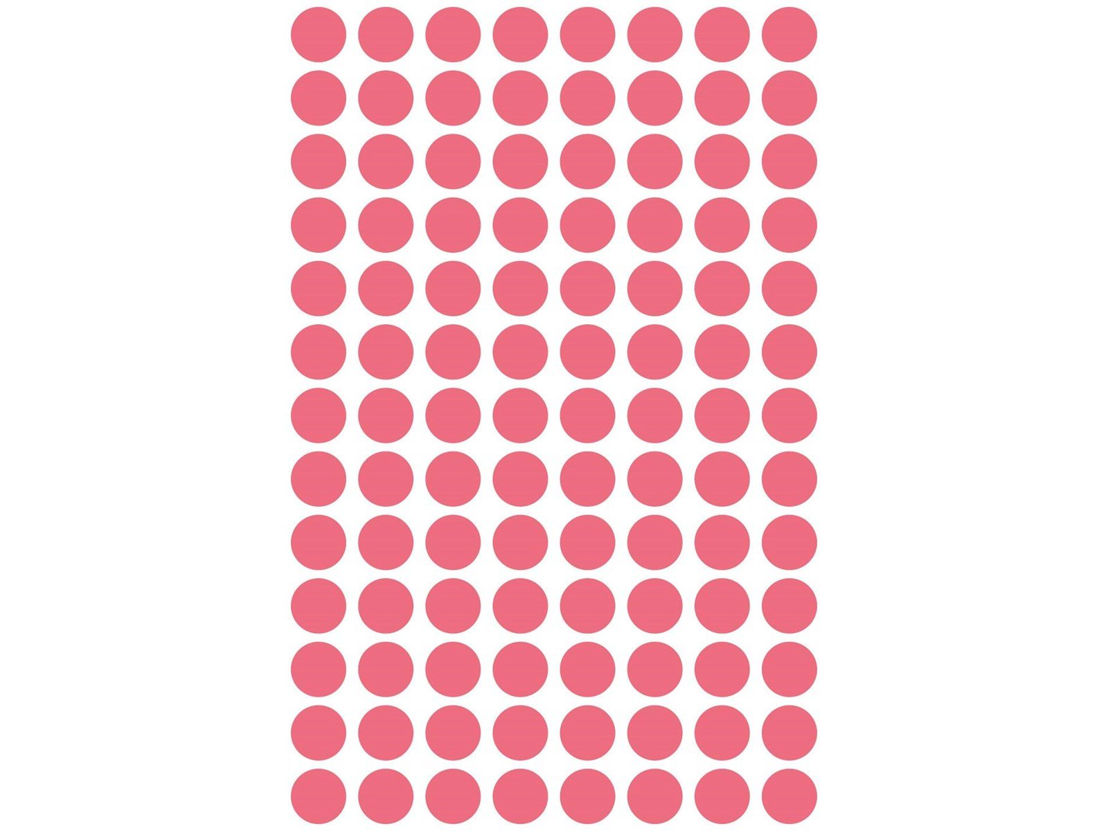 Avery Colour coding dots permanent neon red