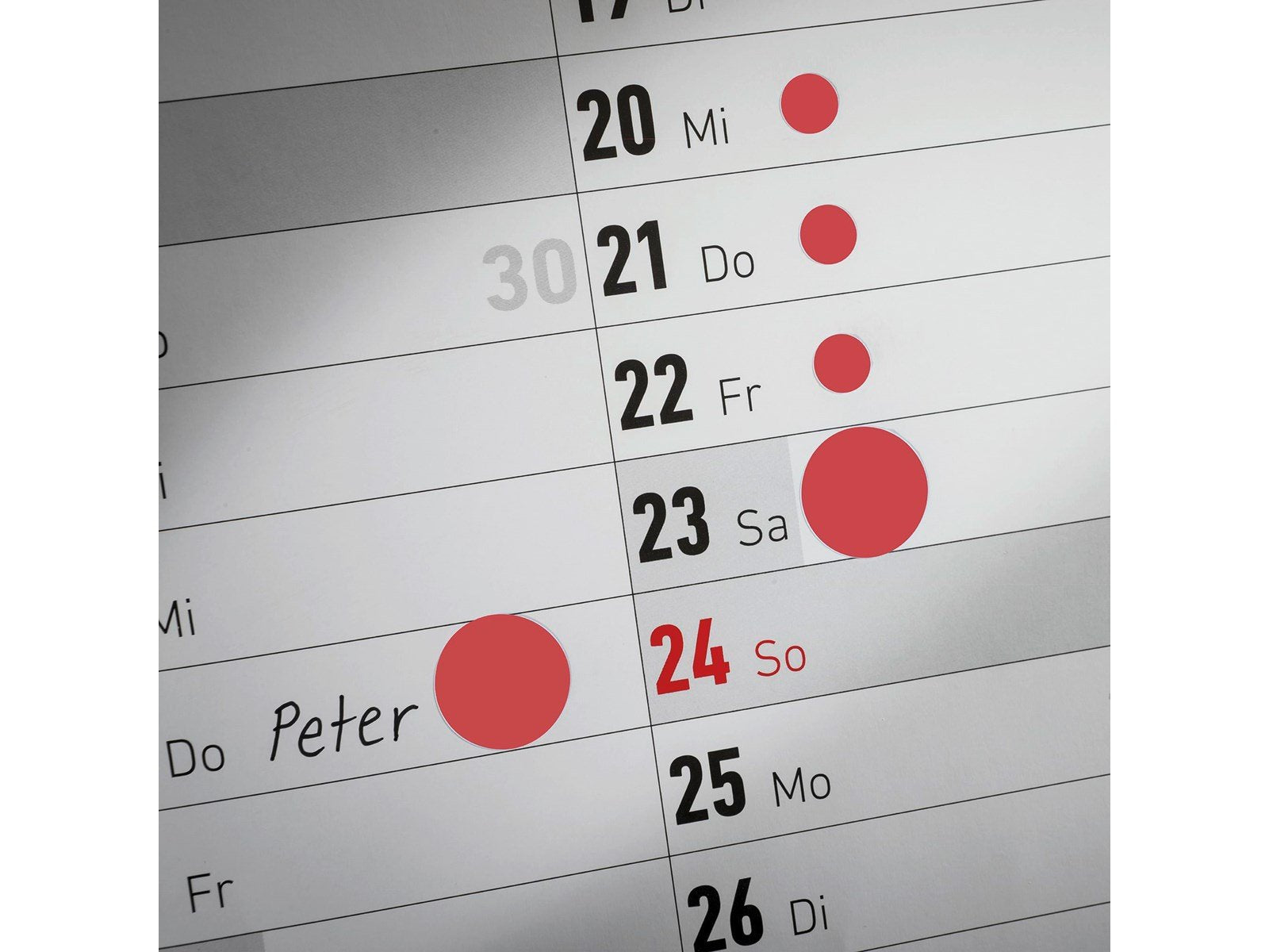 Avery Colour coding dots permanent assorted red green yellow blue black white