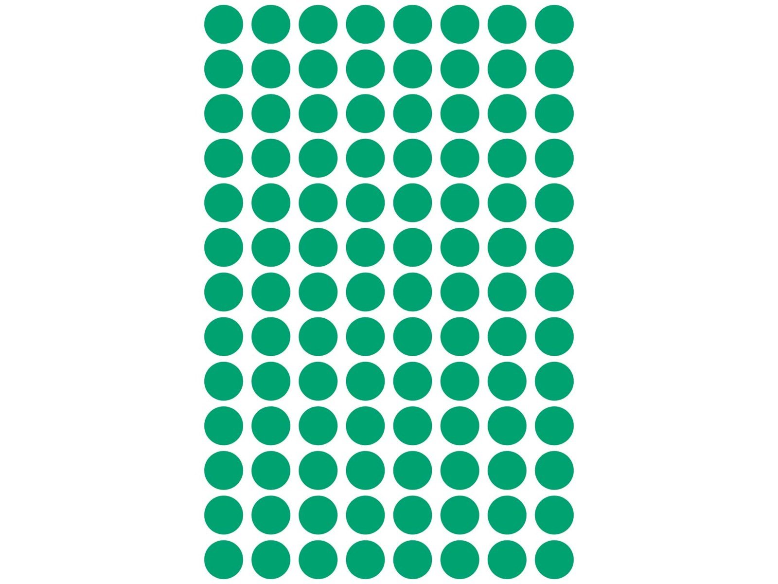 Avery Colour coding dots permanent green