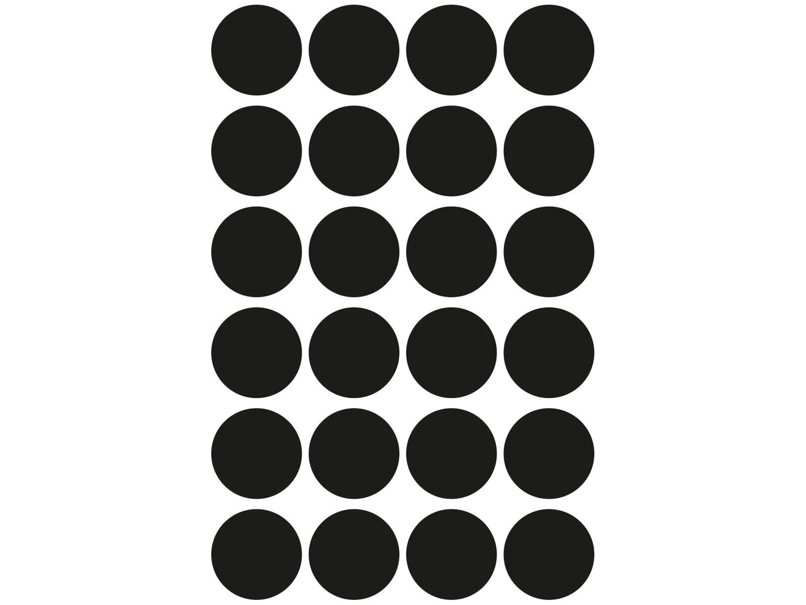 Avery Colour coding dots permanent black