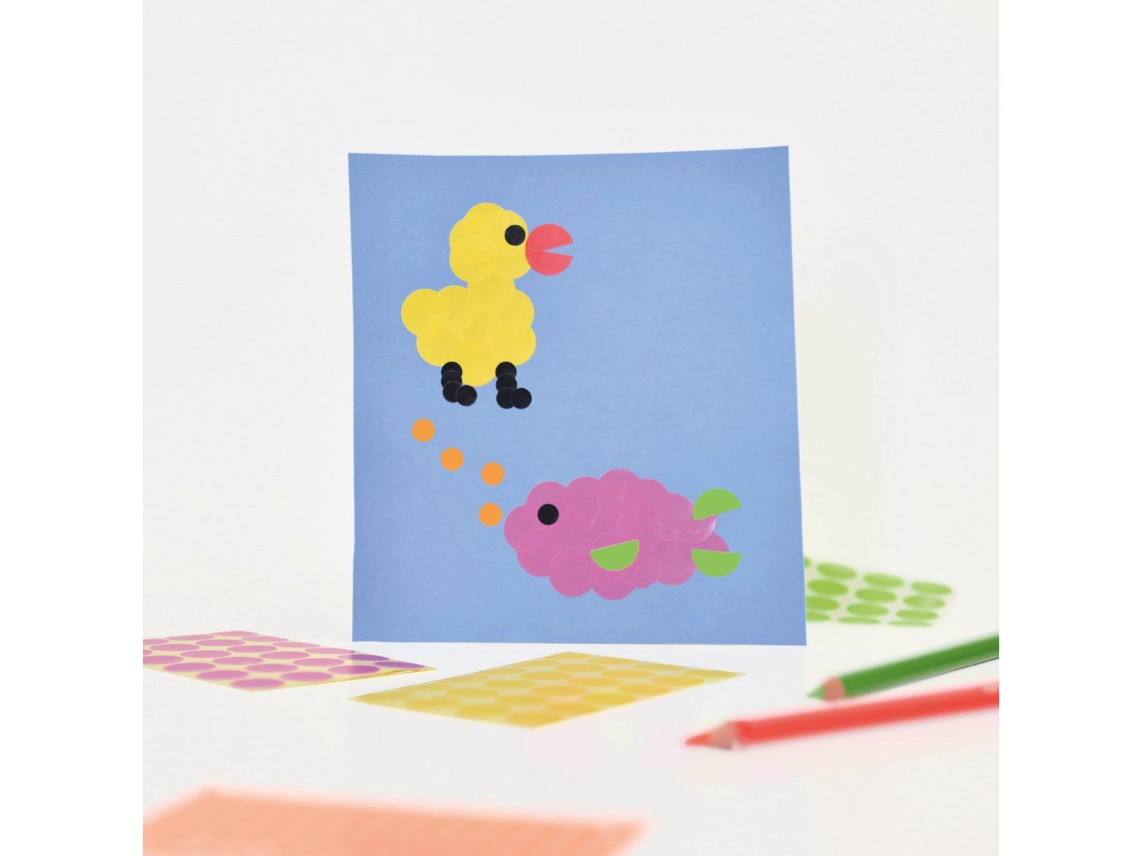 Avery Colour coding dots permanent black