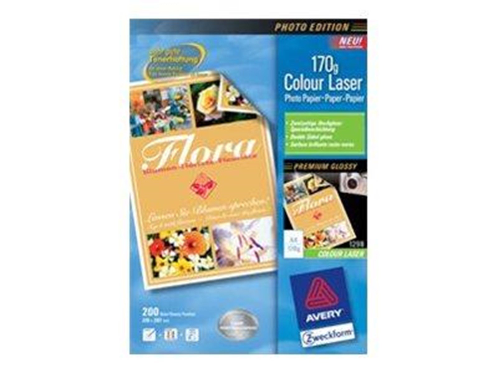 Avery Photopaper 170 g. superior glossy double sided
