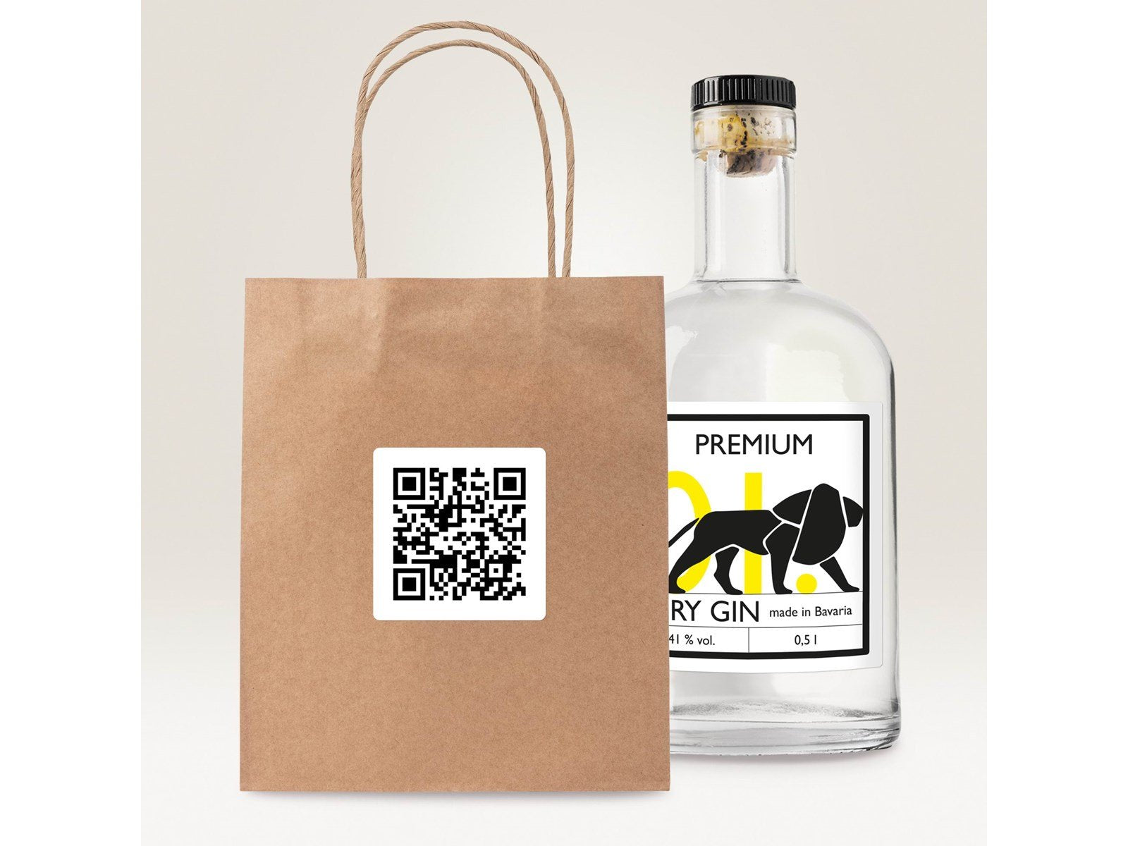 Avery Square label permanent 45x45mm all printers