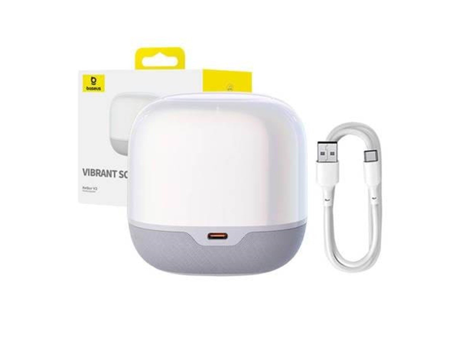 Baseus AeQur V2 Wireless Speaker (White)
