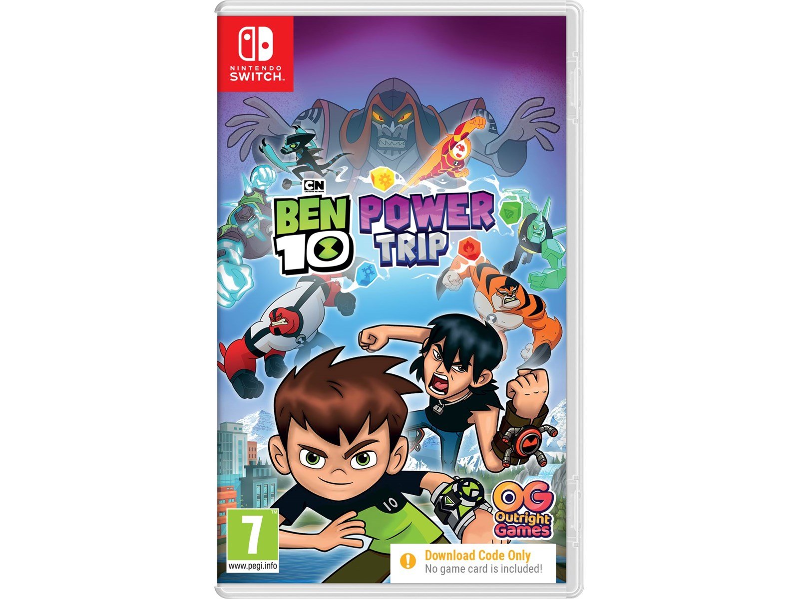 Ben 10: Power Trip (Code in a Box) - Nintendo Switch - Platformer - PEGI 7