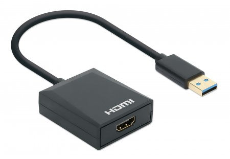 MANHATTAN USB-A USB 3.1 Gen 1 auf HDMI-Adapter 1080p@60Hz