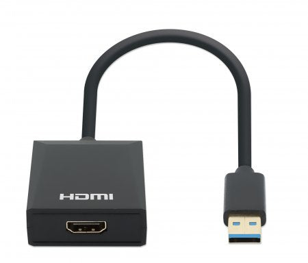 MANHATTAN USB-A USB 3.1 Gen 1 auf HDMI-Adapter 1080p@60Hz