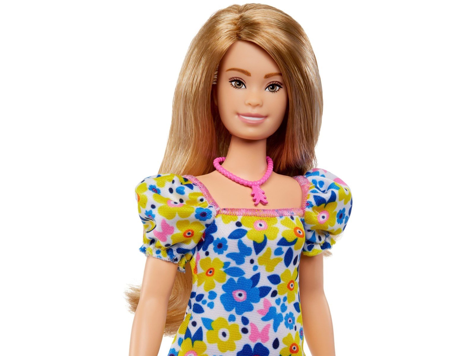 Barbie Fashionista Doll Yellow Blue Floral (DS)