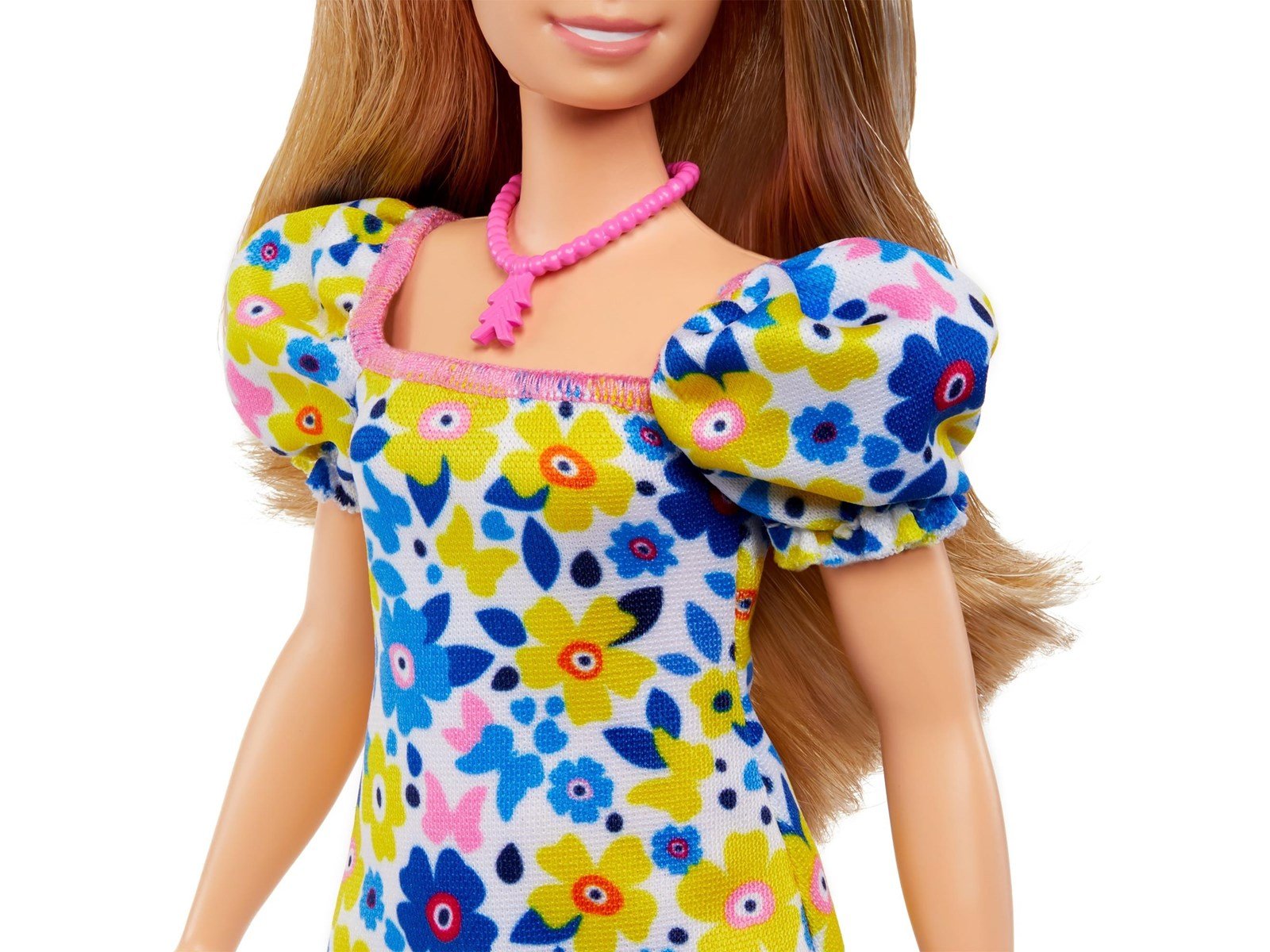 Barbie Fashionista Doll Yellow Blue Floral (DS)