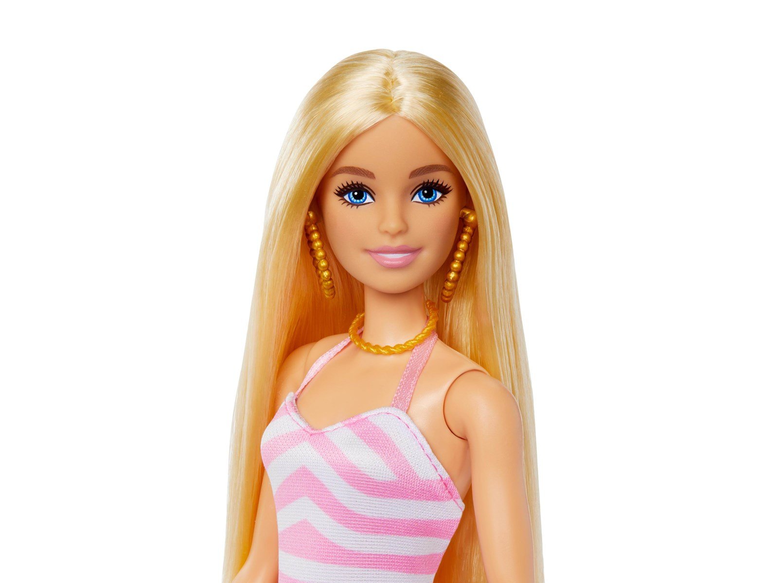 Barbie Beach Day  Doll With Swimsuit And Beach-Themed Accessories