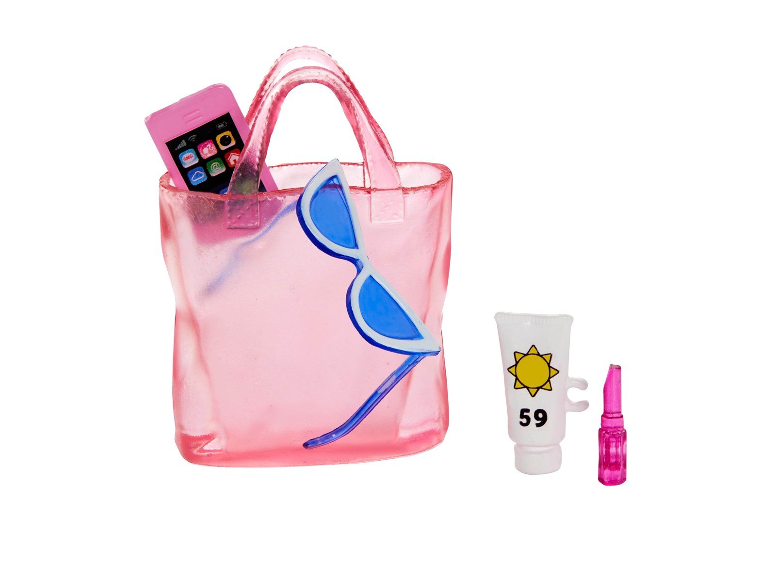 Barbie Beach Day  Doll With Swimsuit And Beach-Themed Accessories