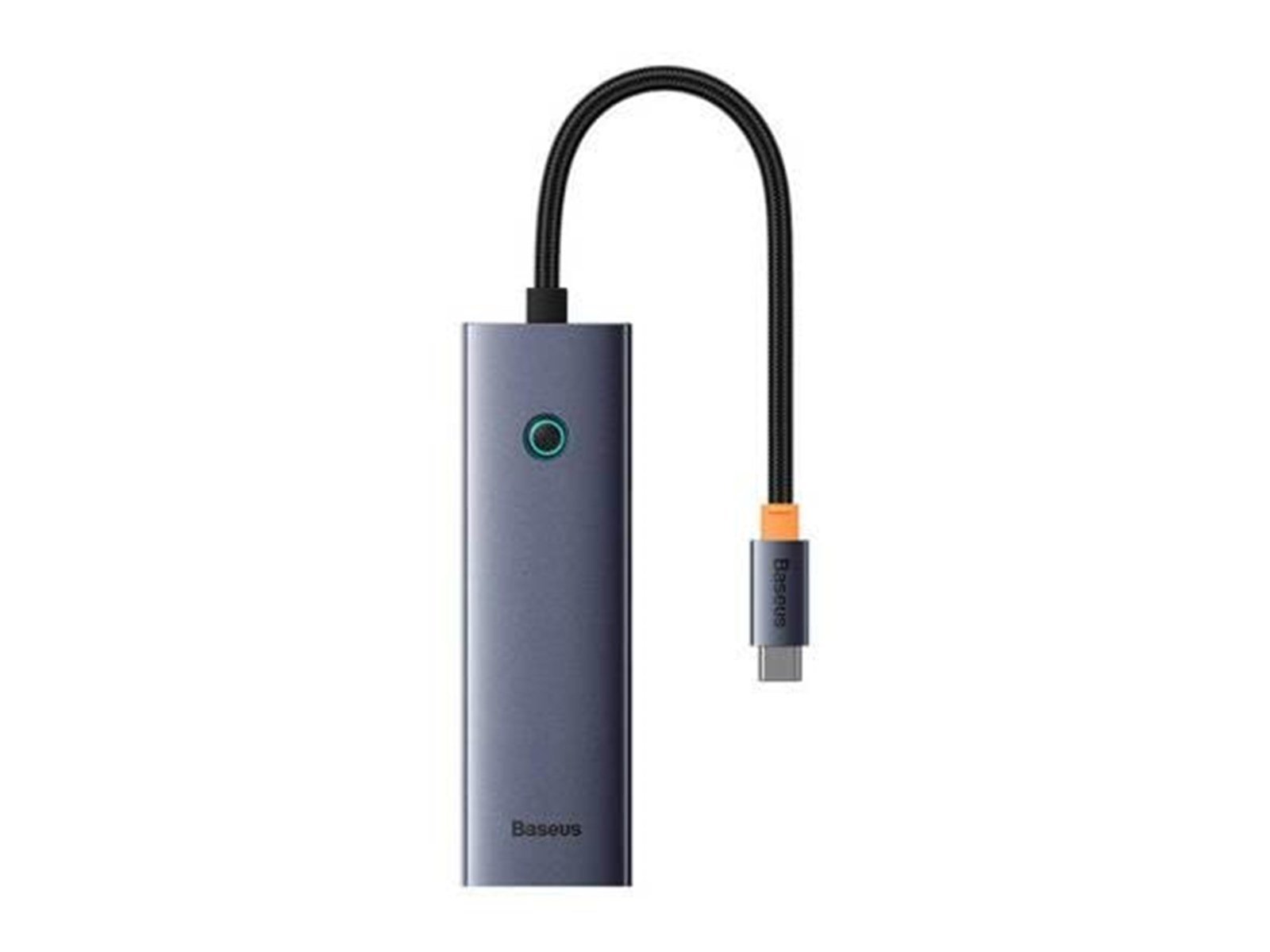 Baseus 4in1 Hub UltraJoy USB-C do USB 3.0 (space grey) USB-Hubs - USB 3.0 - 4 - Grau